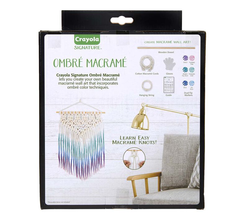 Signature Ombre Macrame Wall Hanging Kit
